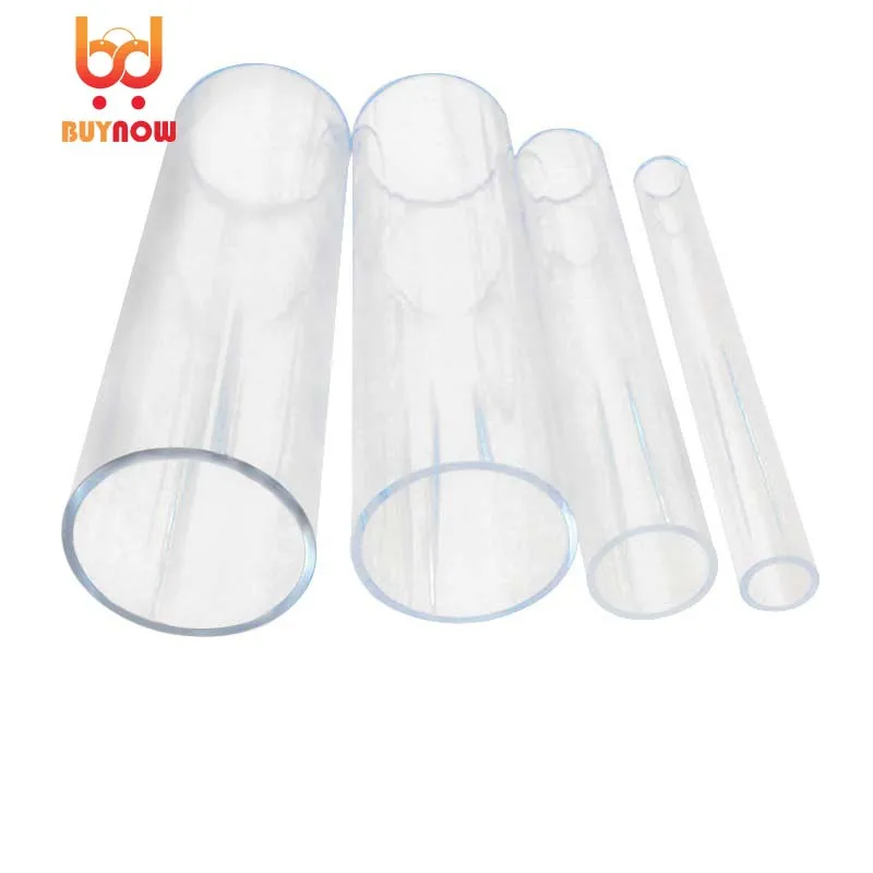 tubo acrilico redondo transparente de pmma material 01