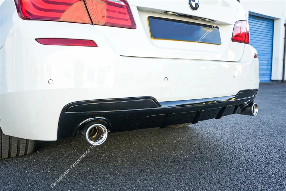 送料無料 BMW F10 F11 5シリーズ ディフューザー リアルカーボン M