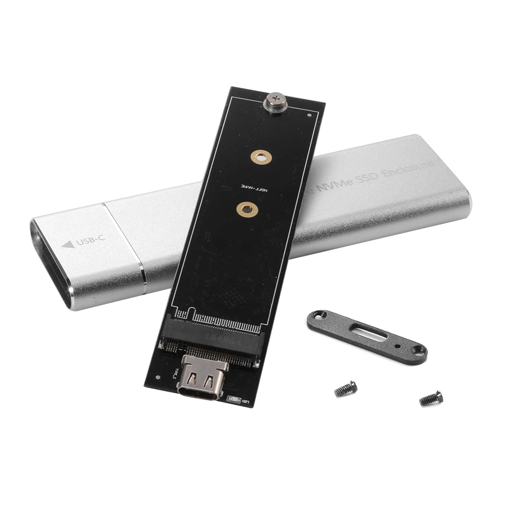 USB 3.1-M.2 NVME PCIe SSD Ŭ, NVME M-Ű-CŸ  ̽, nvme SSD, 10Gbps Gen 2 USB3.1-M.2 SSD ̽ ڽ