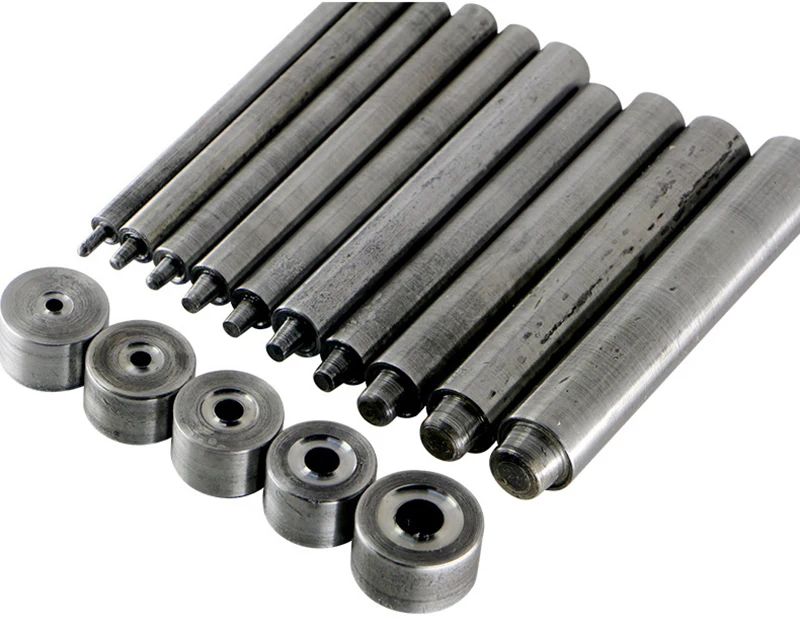 Bronze Eyelet and Brass Eyelet Punch Die Tool Set for Leather Craft Clothing Jeans Apparel Bags 50 set 3-20mm