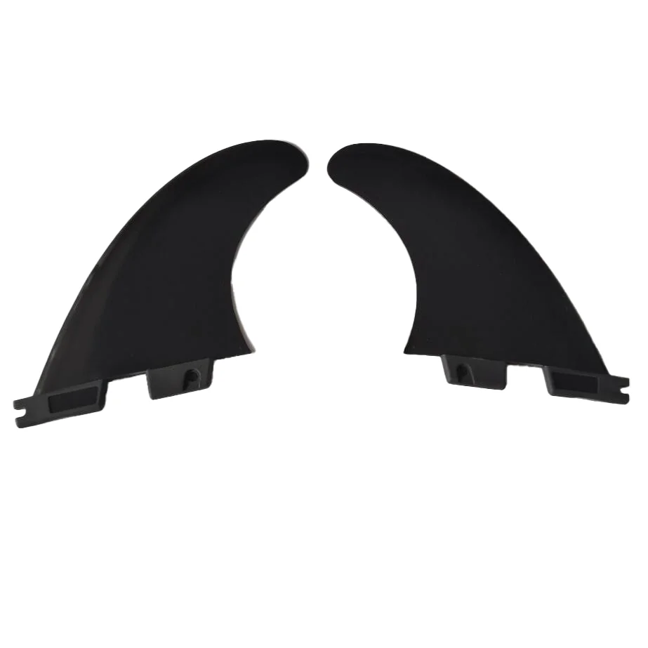 2 PCS Surf FIN F II G5 Side Fins High Quality Fiberglass Plastic Black/White/Jade Surfboard Surfing Fins 3
