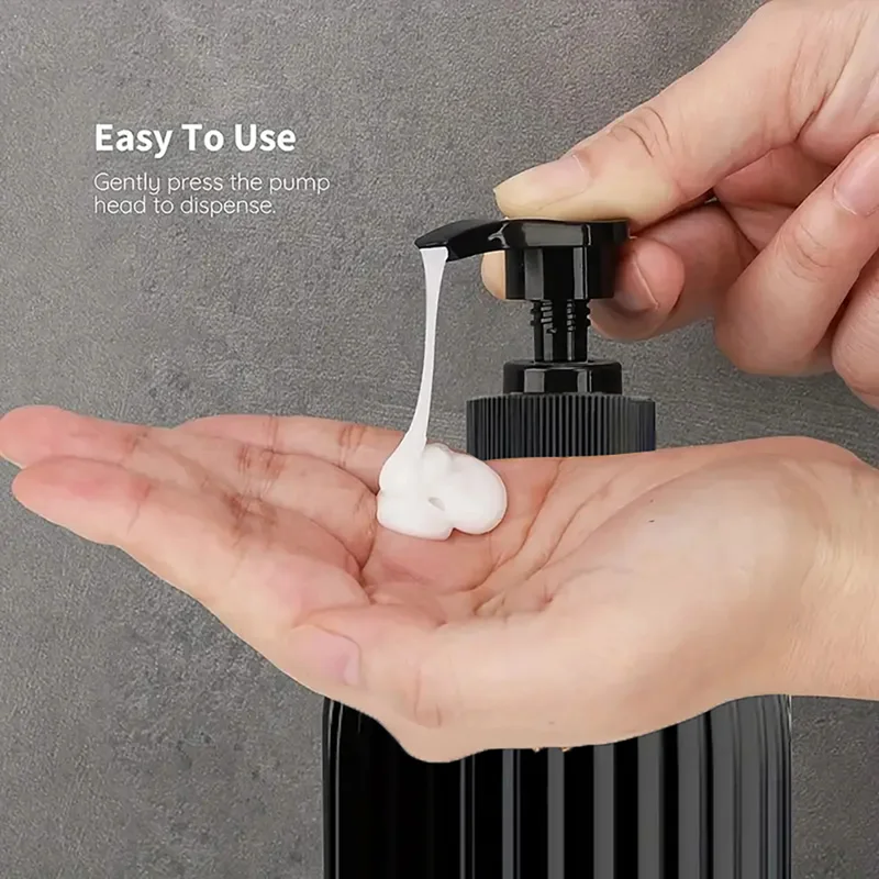1/2PCS 500ml Refillable Soap Dispenser for Bathroom Kitchen