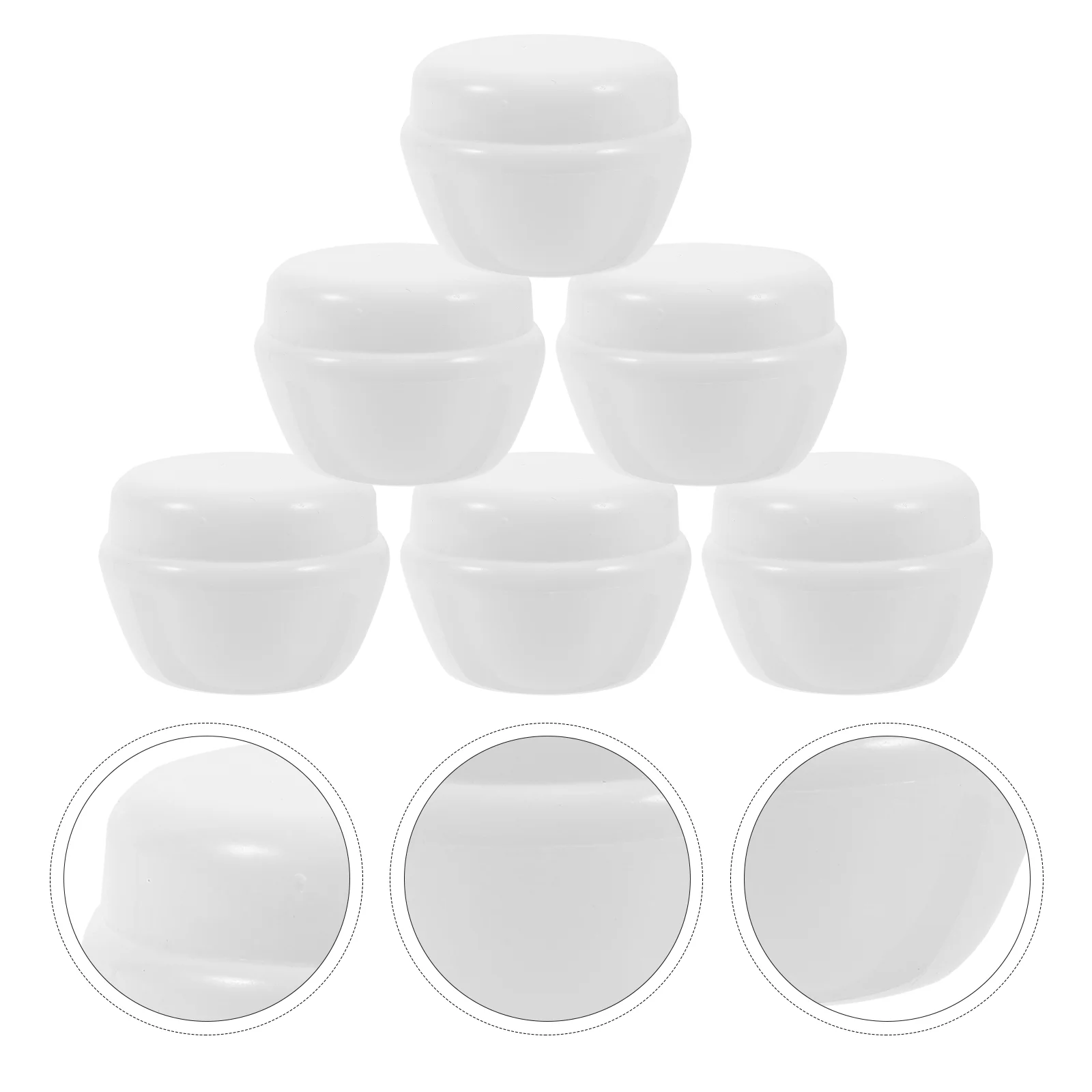 

40 Pcs Cream Bottle Sift-Proof Bottles Leakproof Packaging Travel Accessories Plastic Cosmetics Jars