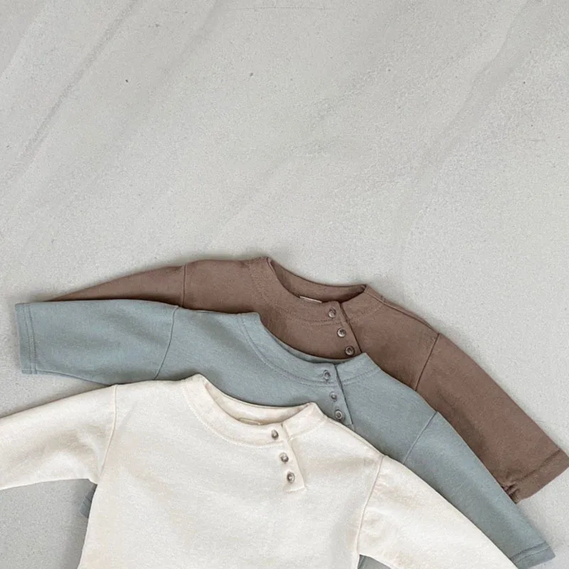0-24M Newborn Baby Boys Girls Cotton Casual Long Sleeve T-Shirts Spring Autumn Toddler Infant Kids Clothing Outfits