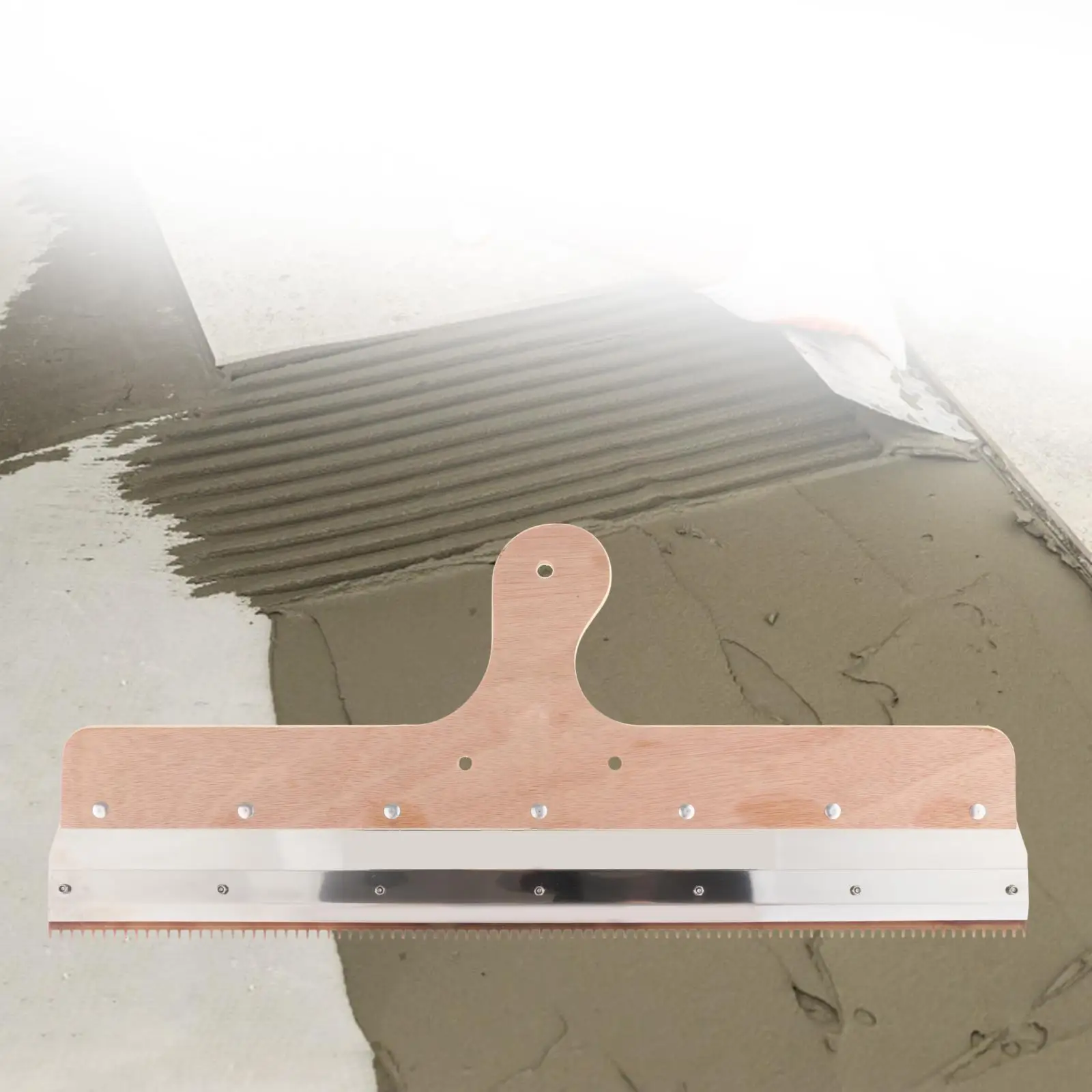 Self-levelling Cement Tool Stainless Steel Construction Hand Tool Epoxy Floor Paint for Coating Painting Skimming Flooring 4