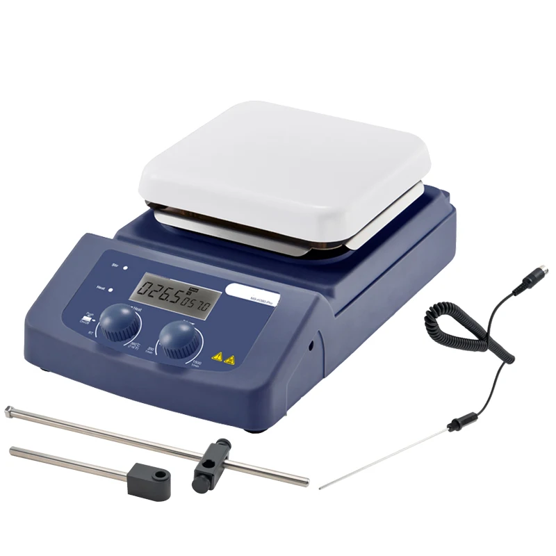 DXY 5L 가열 마그네틱 교반기 실험실 온도 조절 식 핫 플레이트 마그네틱 믹서 1500rpm 온도 센서 110V 220V