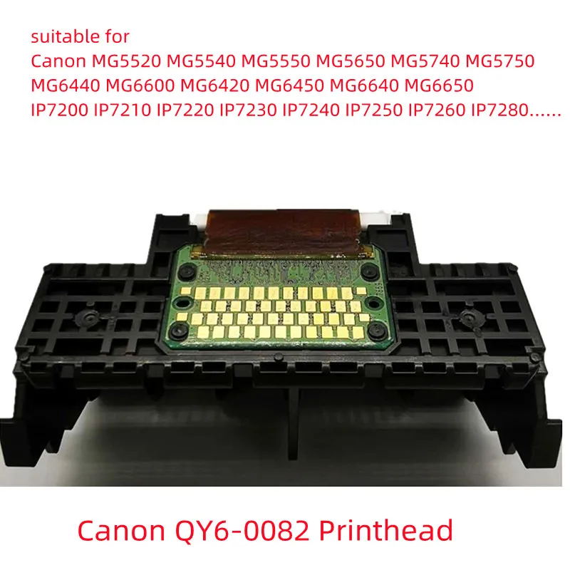 Printhead QY6-0082 Nyomdász fejét nyomtatás fejét számára Kanonok IP7200 IP7210 IP7220 IP7230 IP7240 IP7250 IP7260 IP7280 MG5680 MG5720 nyomtatás