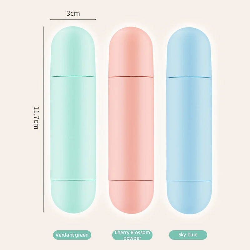 

2 IN 1 Face Oil Absorbing Roller Natural Volcanic Rolling Stone Ball Oil-Cleaning Pores Portable Makeup Brush Cosmetic Tools