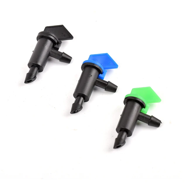 20Db Zászló Csepegtető Mikro Öntözés Folyamatos Áramlás Kompenzáló Kibocsátók Kerti Üvegházhatású Növényi Öntőszerszám - Image 5