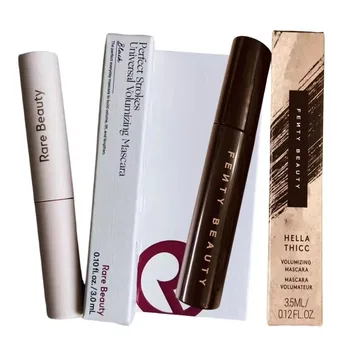 Rare Beauty Mascara Waterproof Volumizing Lengthening Curling Black Mascara Long-Lasting Smudge-Proof Sweat-Resistant With Box