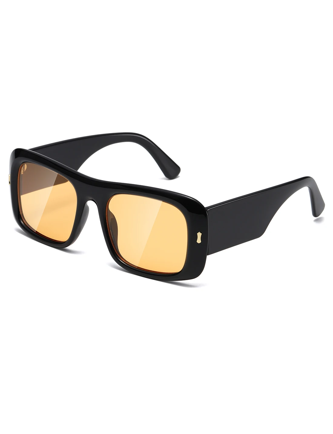 

Солнечные очки AEVOGUE в стиле ретро для мужчин и женщин, модные солнцезащитные аксессуары в винтажном стиле 90-х, оверсайз с квадратной оправой, Y2K