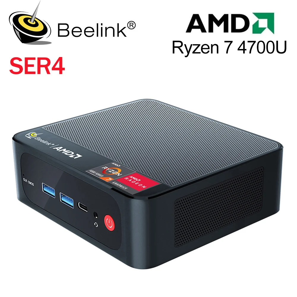 Beelink Ser4 Mini Pc Amd Ryzen 7 4800u Windows 11 Pro Kingston Ddr4