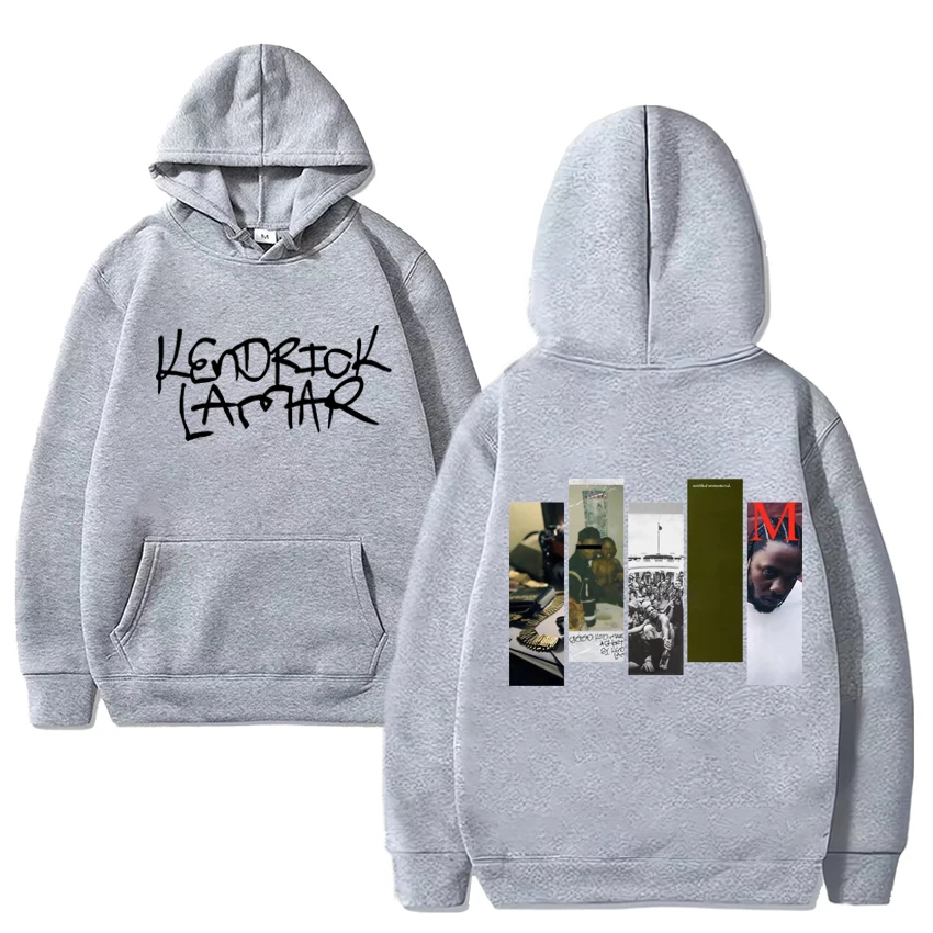 Rapper Kendrick Lamar Album Print Hoodie Men Women Hip Hop Fashion Fleece  Casual Sweatshirts Unisex High Quality pullovers
