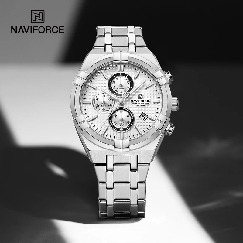 NAVIFORCE Original Watches for Men Quartz Fashion Sport Chronograph ...
