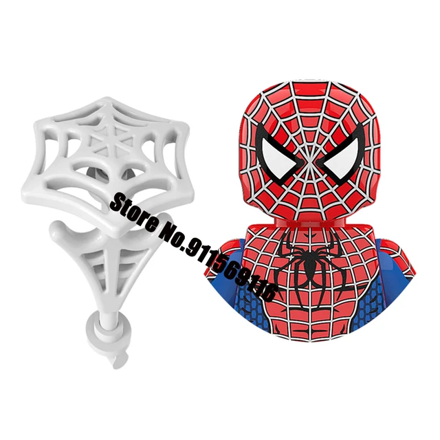 Brand DISNEY Green Goblin Mysterio Doctor Octopus Building Blocks Doctor Strange Sandman Electro Action Figure Kid Toy Bricks M-XP421