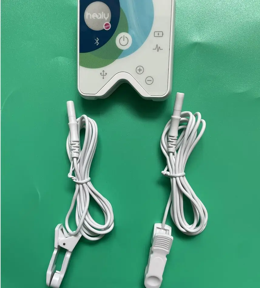 100pcs Ear Clip Electrodes Lead Cable Connection Wire Conversion Cord Adapter Accessories For Healy  Frequency Tens EMSDevice 2