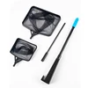 Extendable Long Handle Square Aquarium Fish Tank Fishing Net Landing Net for Catching Fish Shrimp Tank Clean Accessories New 5