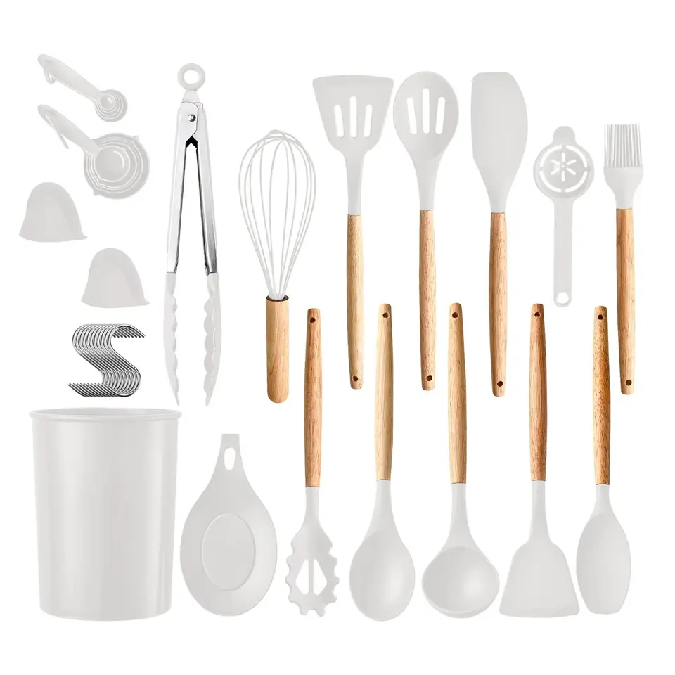 35Pcs Complete Kitchen Utensils Set with Holder