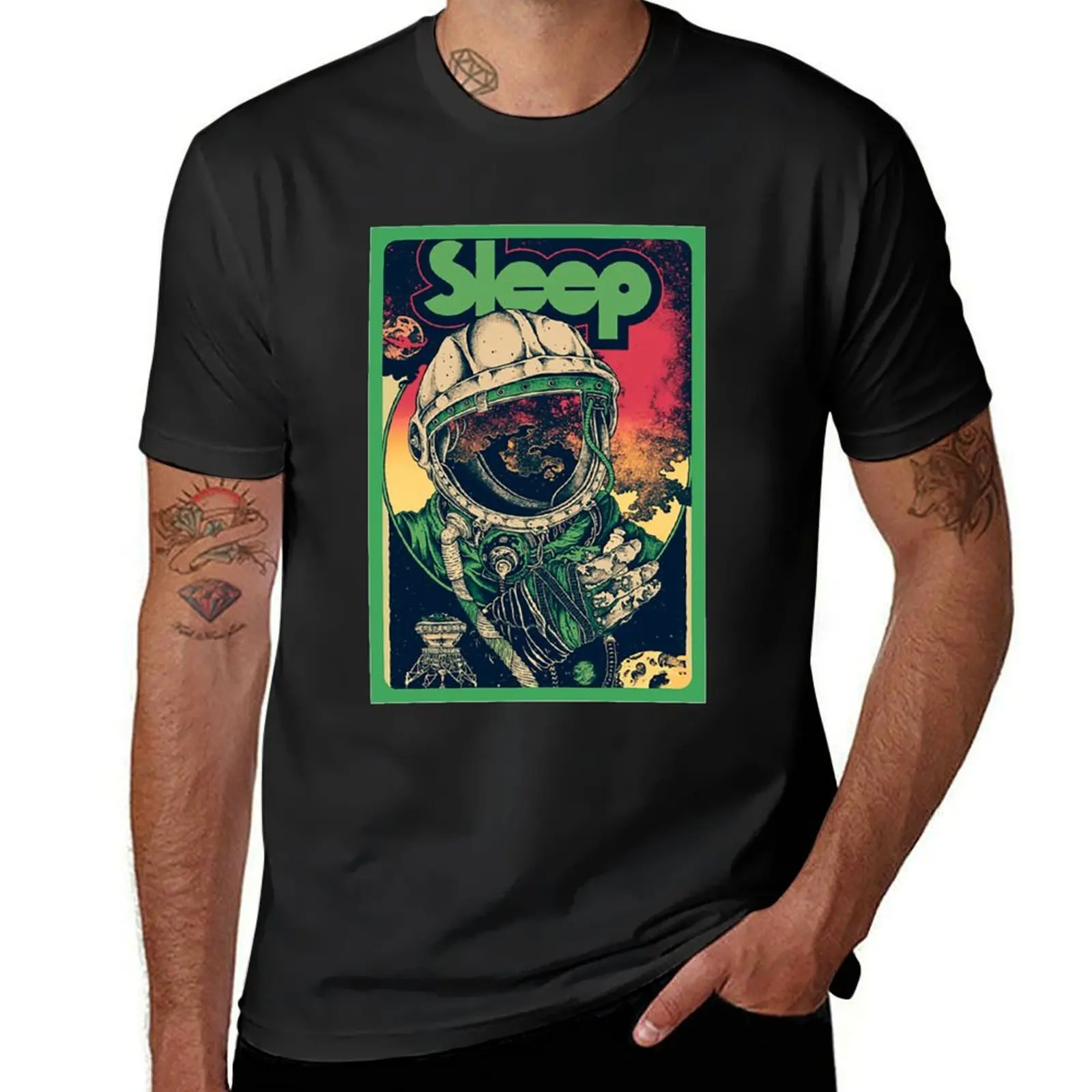 Sleep-Band T-Shirt hippie clothes blacks funny t shirts for men