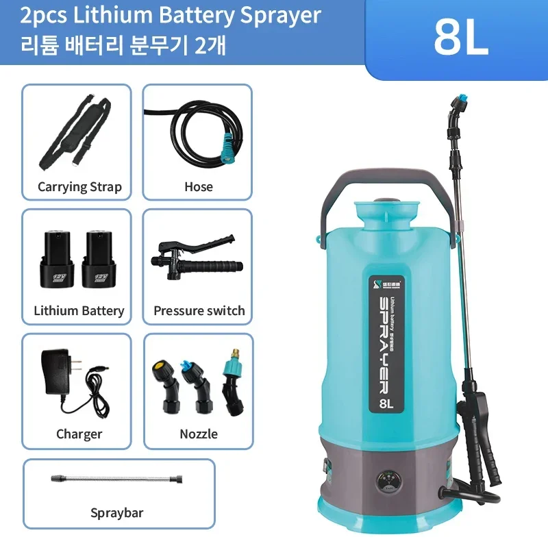 electric 8 Litre spray pumps for sale exclusively for farmers