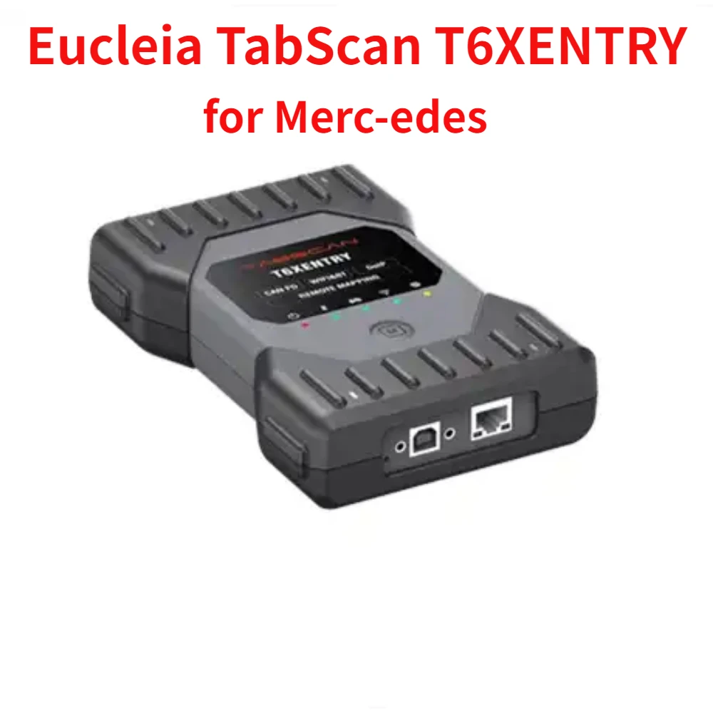 Eucleia TabScan T6XENTRY для диагностики Merc-edes и инструмента кодирования ECU, Поддержка протоколов CAN FD и Dolp PK MB STAR C4 C5 C6 VCX SE