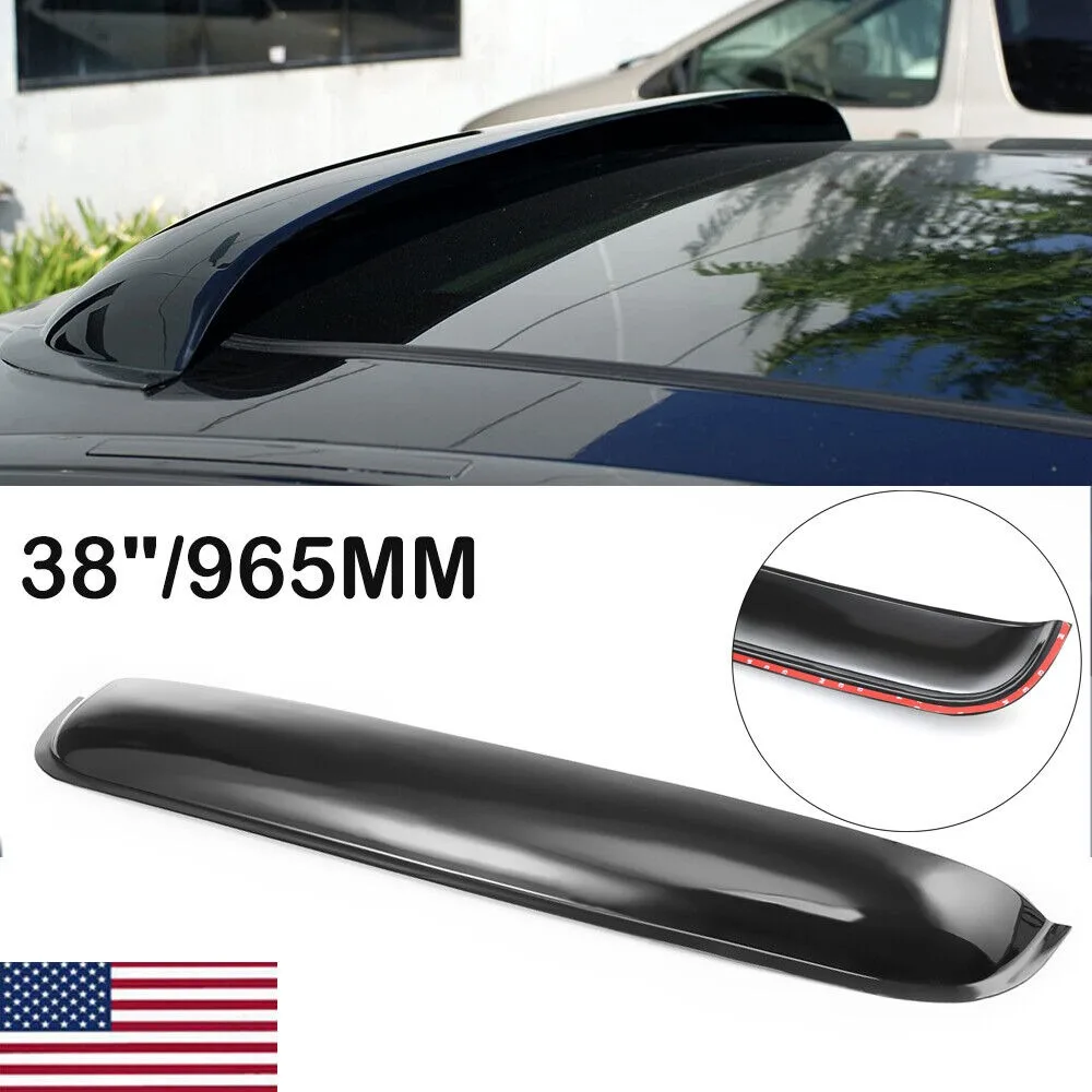980MM Sun/Moon Roof Top Window Sunroof Visor Vent Rain/Wind Deflector