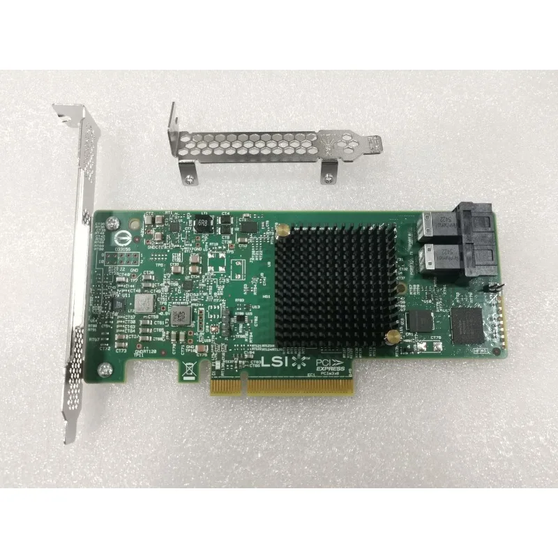 LSI 9300-8i SAS HBA 12Gbps IT 모드 ZFS FreeNAS unRAID 지원(2개의 SFF-8643 케이블 포함)