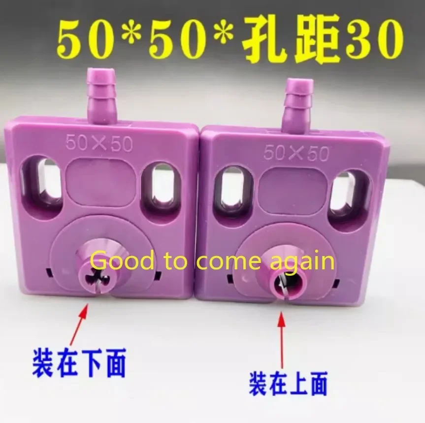 WEDM 와이어 커팅 머신용 EDM 와이어 컷 워터 제트 패널 냉각 플레이트, 자석 포함, 50x50mm, 60x60mm, 4 개