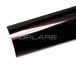 Highest Quality Glossy Black Vinyl Wrap Film Gloss Black Wrapping