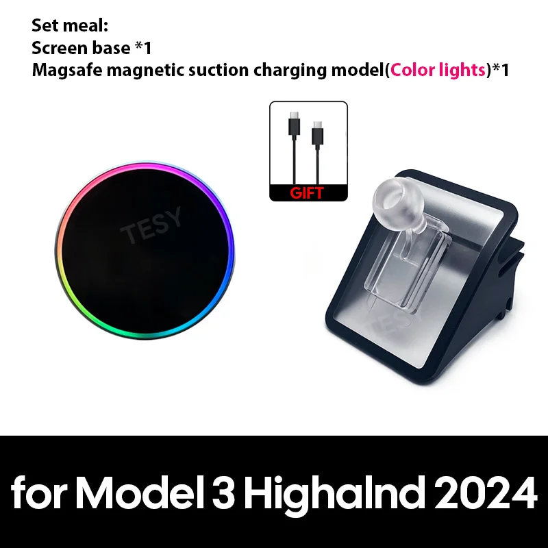 For Tesla Model Y Juniper Launch 2025 Model 3 Highland 2024 Phone Holder Mount M