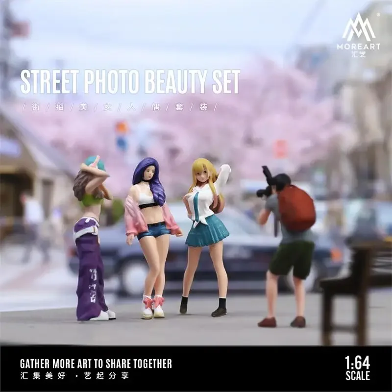 

MoreArt 1:64 набор красивых фигурок для фотосъемки в уличном стиле