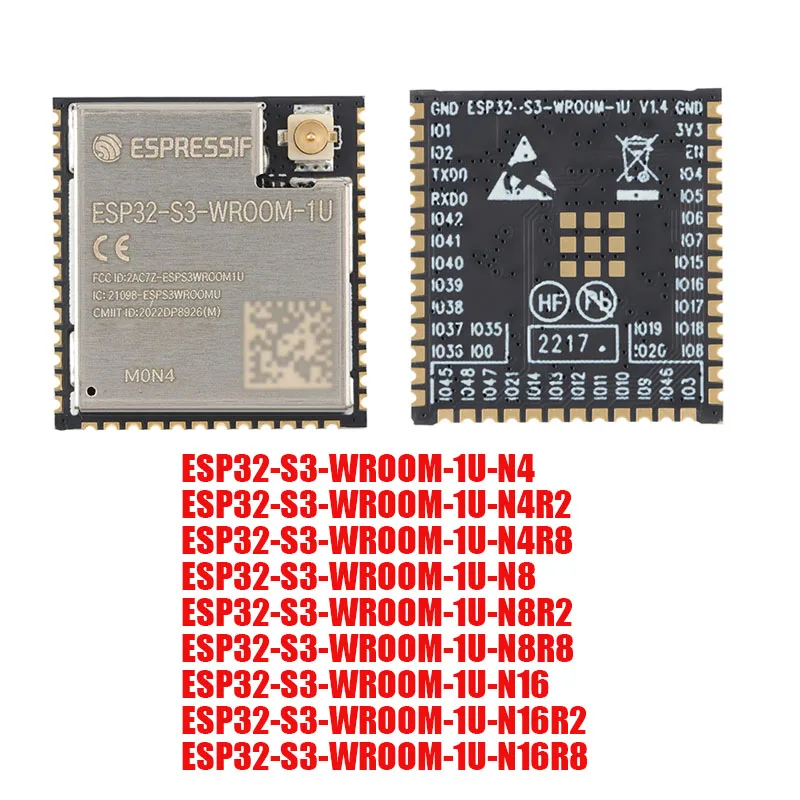 Esp32 s3 wroom 1u esp32s3 5 0 mcu 