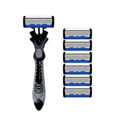 Precision 6 - Layer Safety Razor (1handle 6blades)