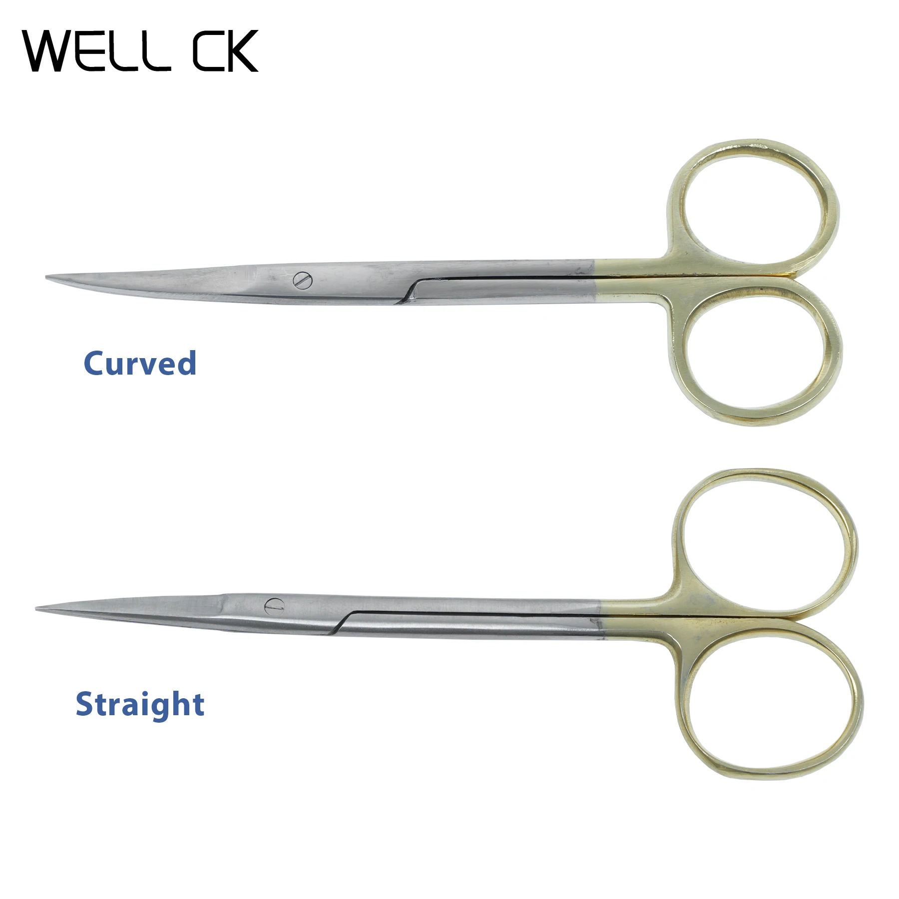 

1 Pc Stainless Steel Straight And Curved Hemostatic Forceps Stainless Steel Ophthalmic Scissors Medical Dental Surgical Scissors