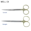 1 Pc Stainless Steel Straight And Curved Hemostatic Forceps Stainless Steel Ophthalmic Scissors Medical Dental Surgical Scissors 1