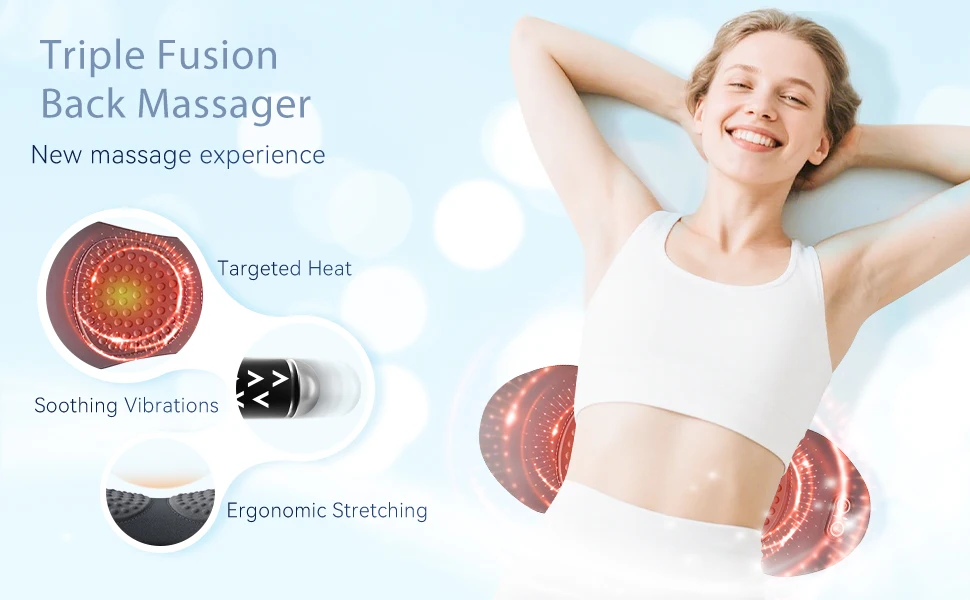 Triple Fusion Back Massager