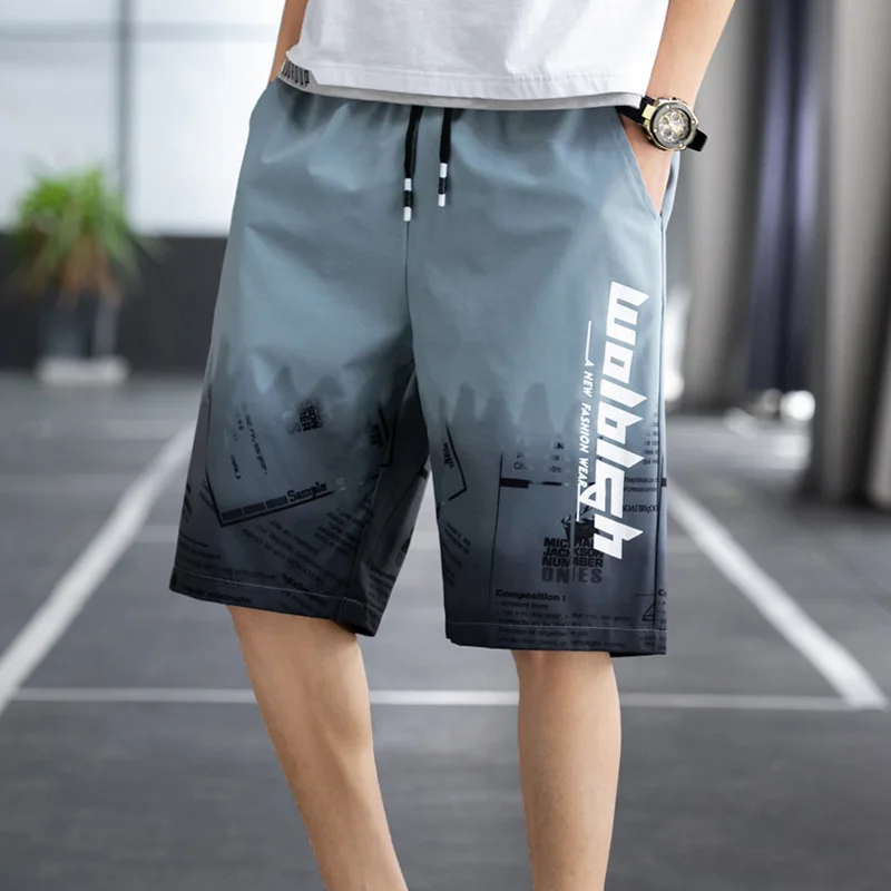 

New Summer Men's Shorts Harajuku Jogging Beach Sports Breathable Male Fashion Casual Comfortable Streetwear Hip-Hop Mens Shorts