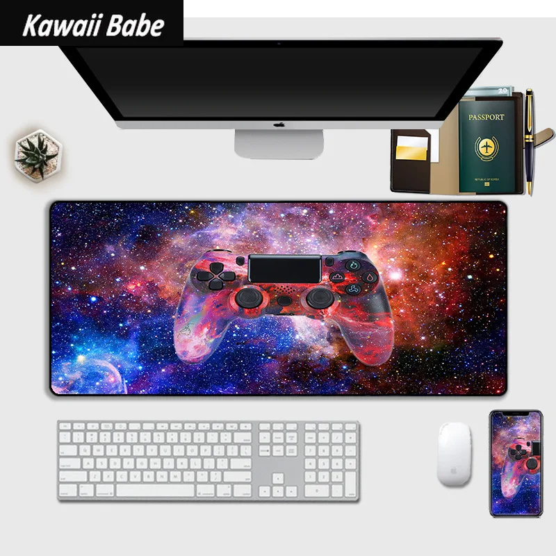 

Gaming Writing Desk Mat Laptop Mouse Mat Desk Mats Cute Mouse Pad Large XL 80*30cm Deskpad for Keyboard Office Accessories