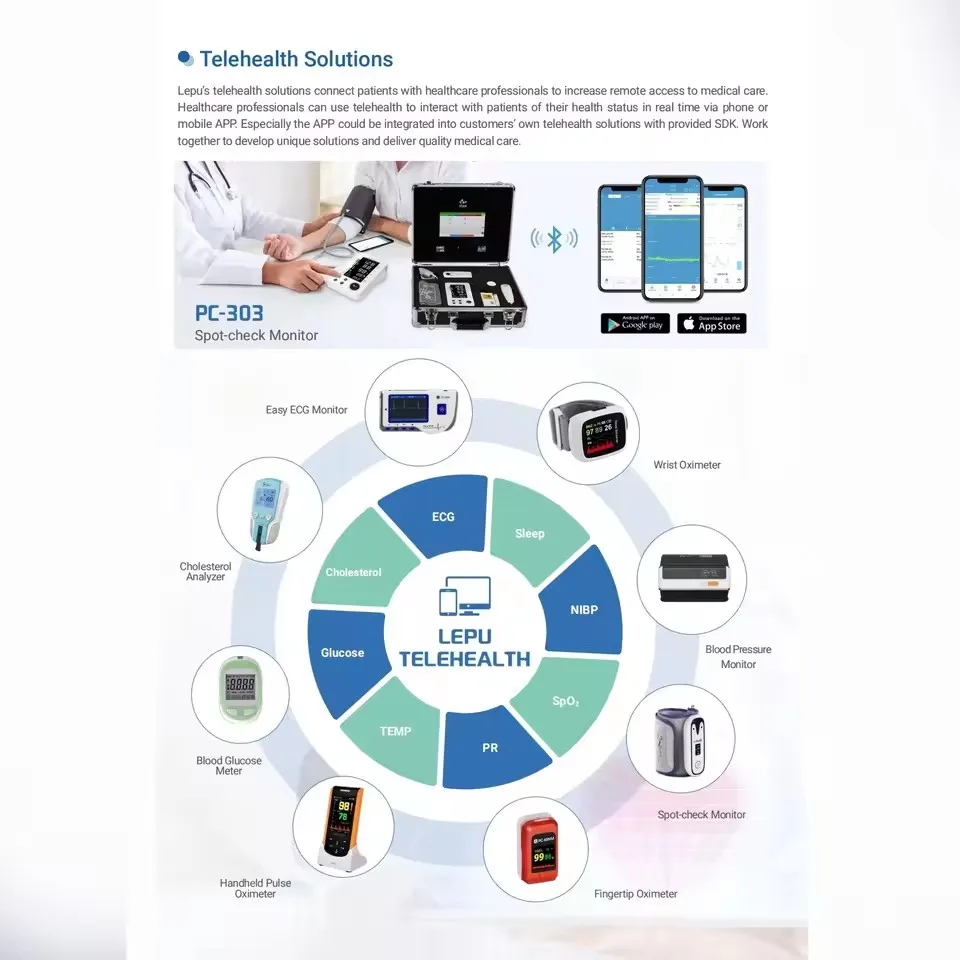 PC-80B Bluetooth Portable Handheld Wireless ECG Monitor Health Test Scanner Station 12 Leads Ecg Ecg Machine With Analyzer