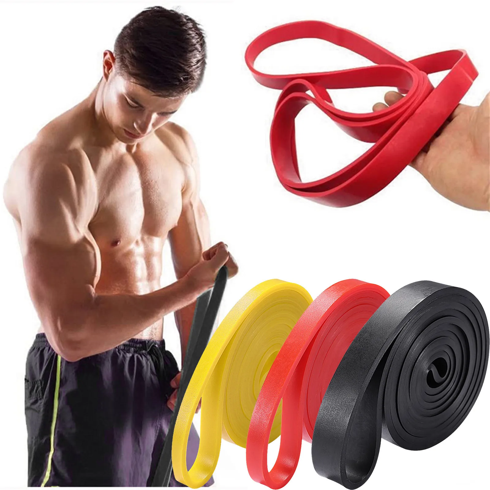 Elastic Resistance Workout Bands 1