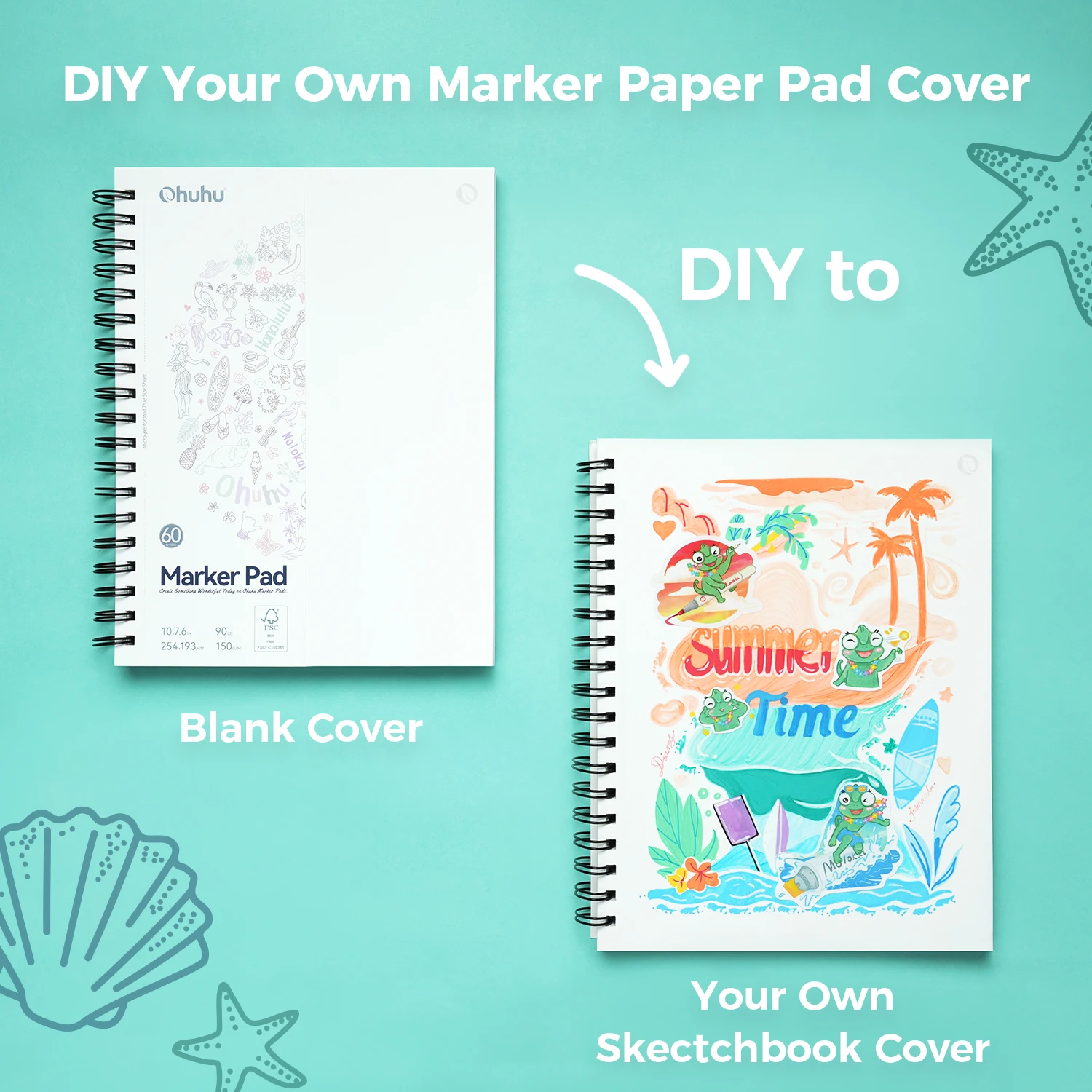 Ohuhu アートマーカー 149本 トレーシングペーパー付き 51OpPiVxa6L.jpg