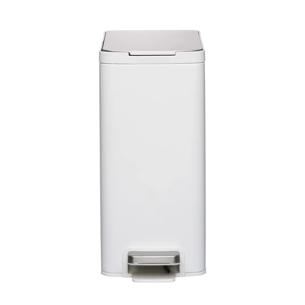

2014 Fashion 2.6 gal./ 10L Slim Step Can White