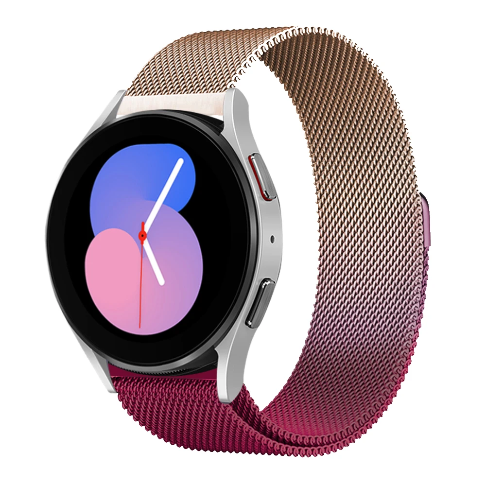 Milanese Loop Strap with Magnetic Buckle