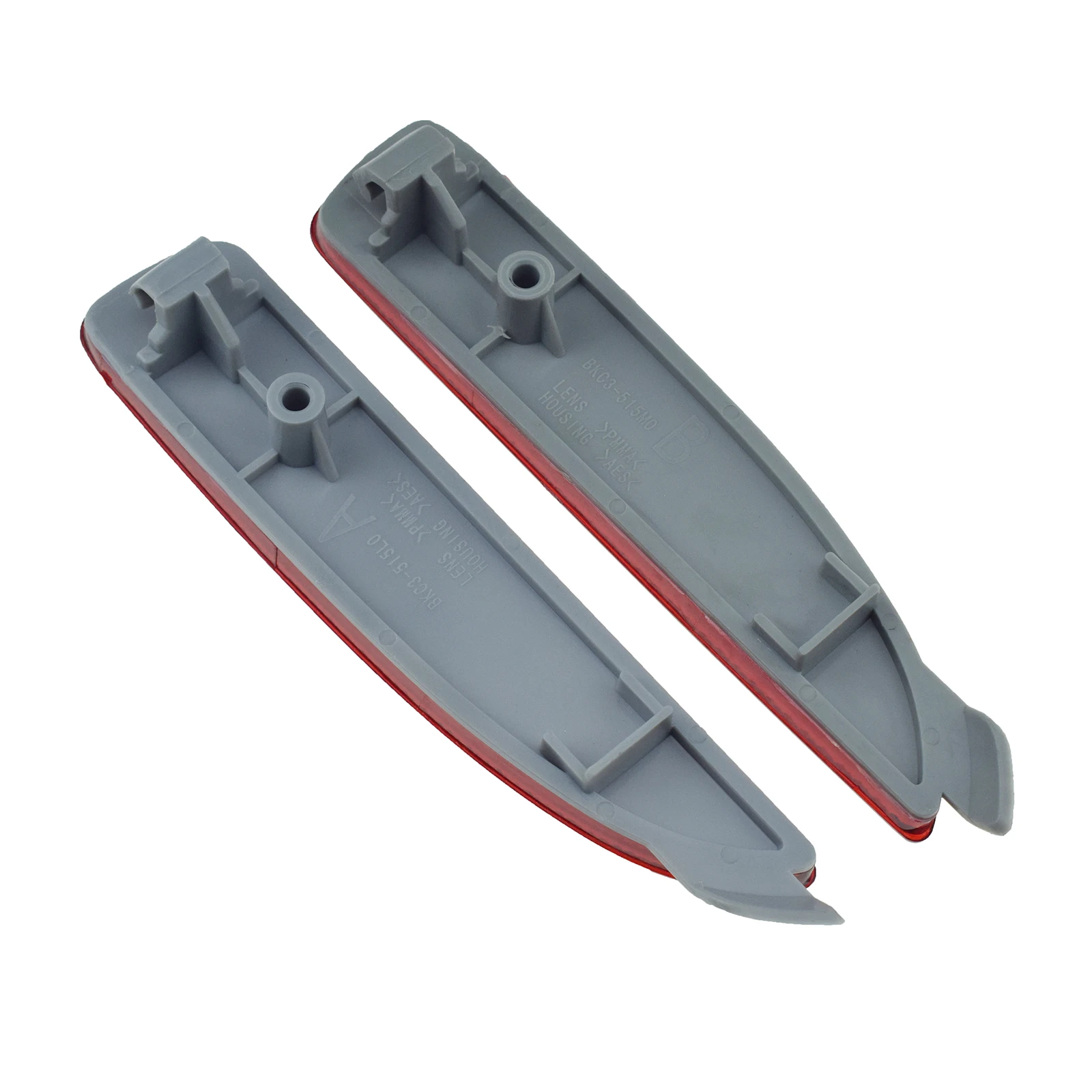 Left / Right Rear Bumper Reflector Light Side Marker For Mazda 3 5 6 2004-2009 2014-D350-51-5M0E D350-51-5L0E MA1184101 bumper strip