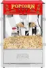 Midway Marvel Countertop Popcorn Machine 7 Gallon Popper-16oz Kettle Old Maids Drawer Warming Tray Scoop 16 Ounce Silver/red 1