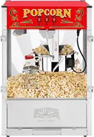 Midway Marvel Countertop Popcorn Machine 7 Gallon Popper-16oz Kettle Old Maids Drawer Warming Tray Scoop 16 Ounce Silver/red 1