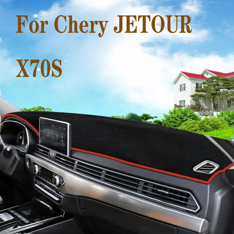 

Нескользящий коврик для Chery JETOUR X70S, коврик для приборной панели, ковер от солнца, ковер для приборной панели, Настольный коврик, коврики, детали, аксессуары