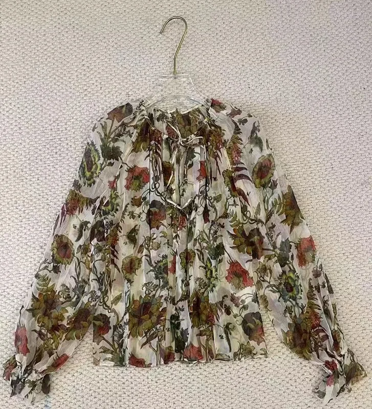 

Wd0661 Модные женские блузки и рубашки 2024 Популярная женская одежда в европейском стиле