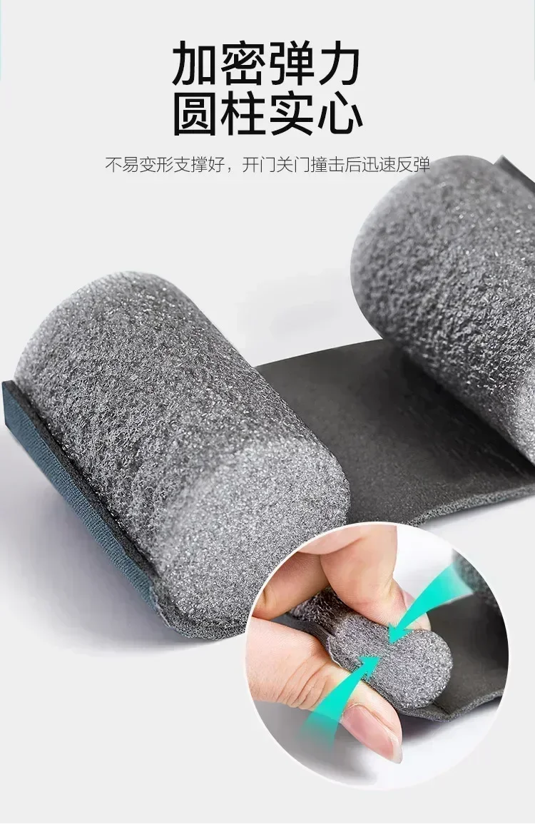 Door Bottoom Seal Strip door seal strip sealing strip tape window seal strip sealing tape sealing strip rubber seal strip rubber door weatherstripping door weatherstripping door draft stopper silicone seal strip Draught Excluder Stopper Guard Double Silicone Rubber Foam Insulation Anti-Cold Removable Weatherstrip