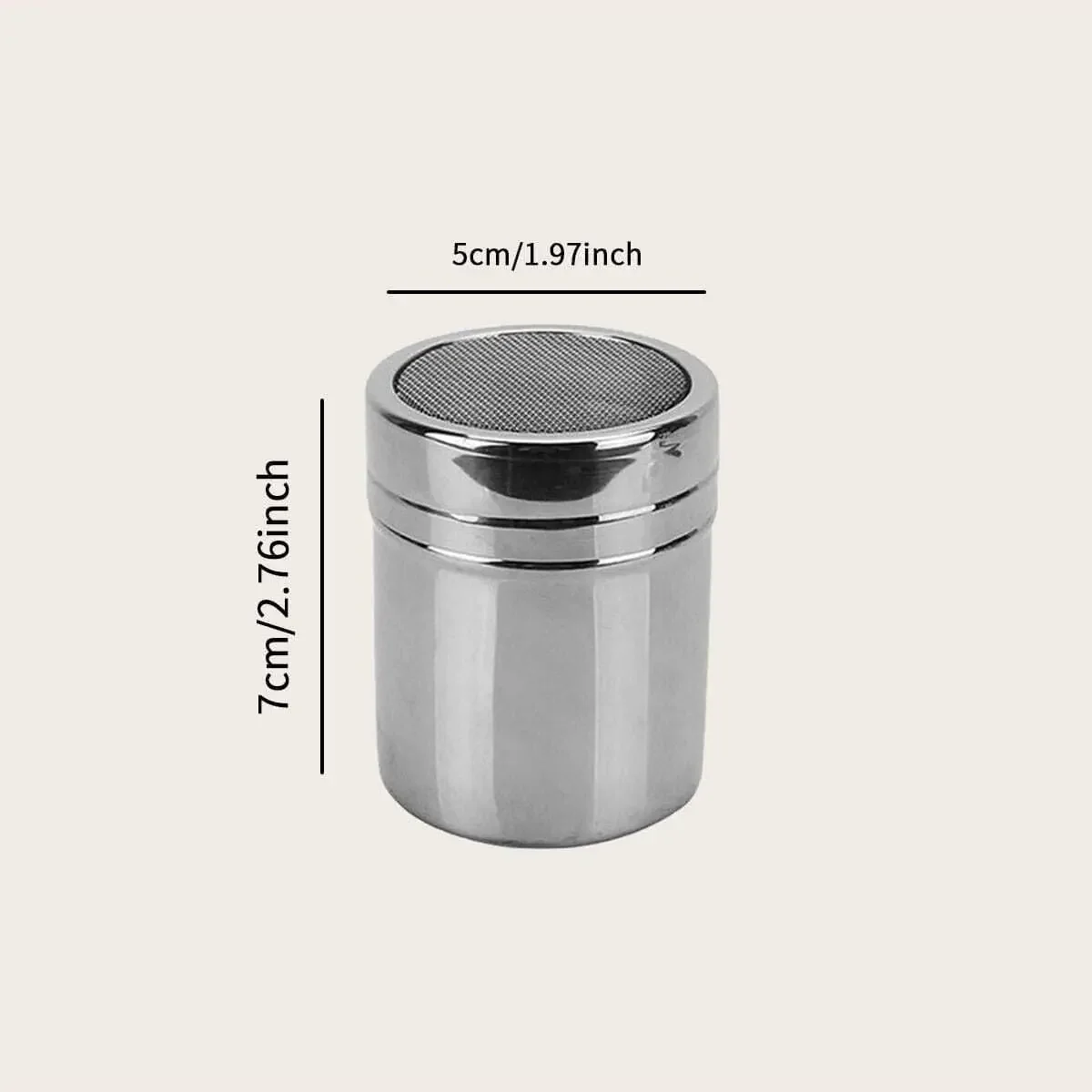 Stainless Steel Mesh Tube Salt Shaker